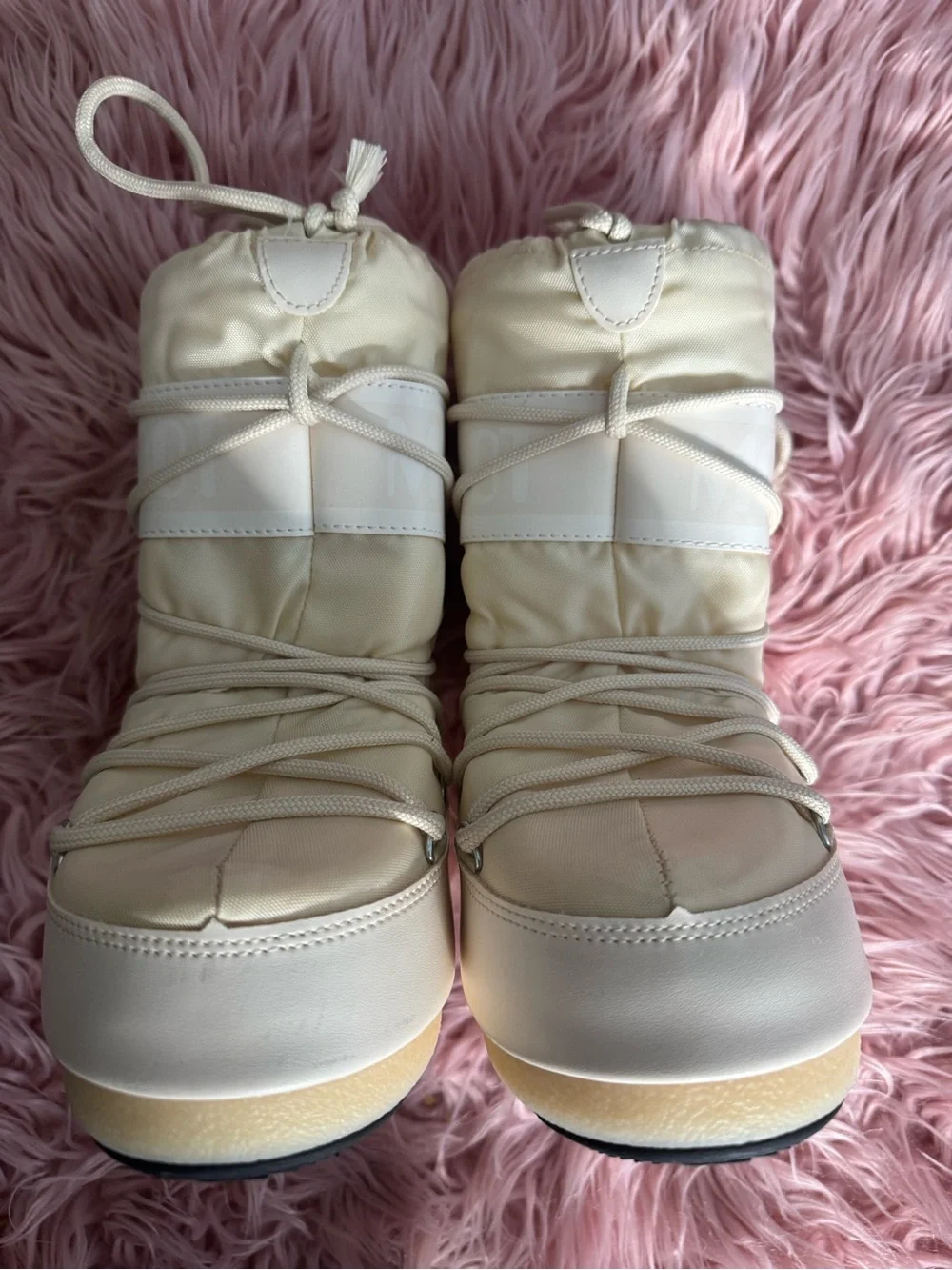 Moonboots cream kids